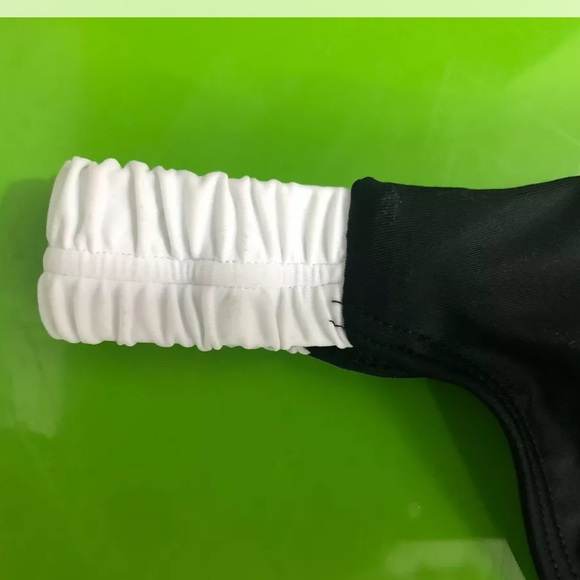 SMYM Mermaid Bikini Bottom Size S Black White - Picture 3 of 5